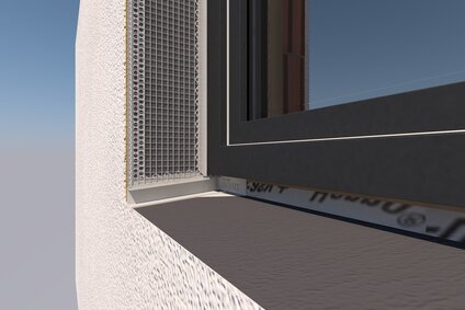 Zabudovaný profil SOL-PAD do ostění