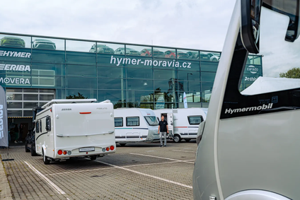 Centrum Moravia Olomouc: showroom outside