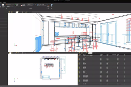 CABINET VISION je intuitivní CAD/CAM software pro zakázkovou výrobu nábytku
